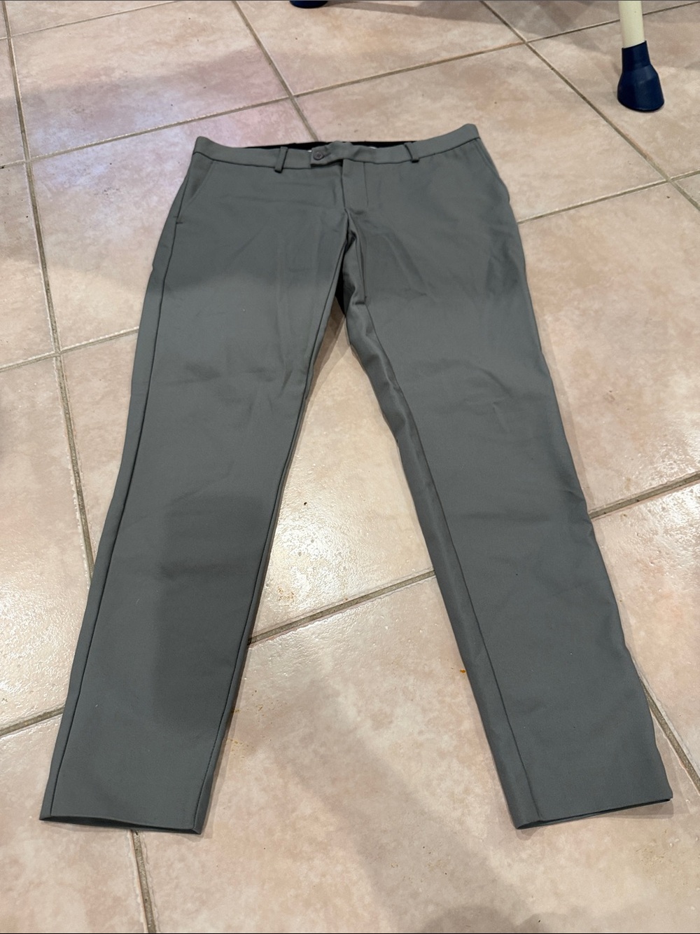 Monchino size 48 Men's Slim Dress Pants - Gray @@@